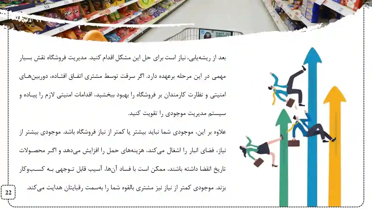 پاورپوینت مدیریت استراتژیک در فروشگاه زنجیره ای