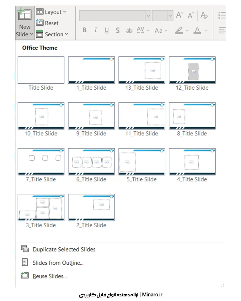 قالب پاورپوینت مدیریت پروژه