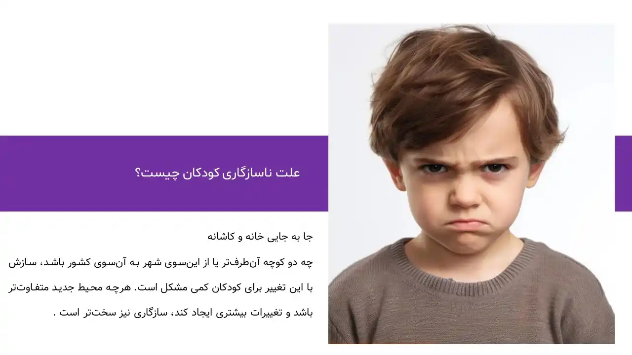 پاورپوینت ناسازگاری کودکان