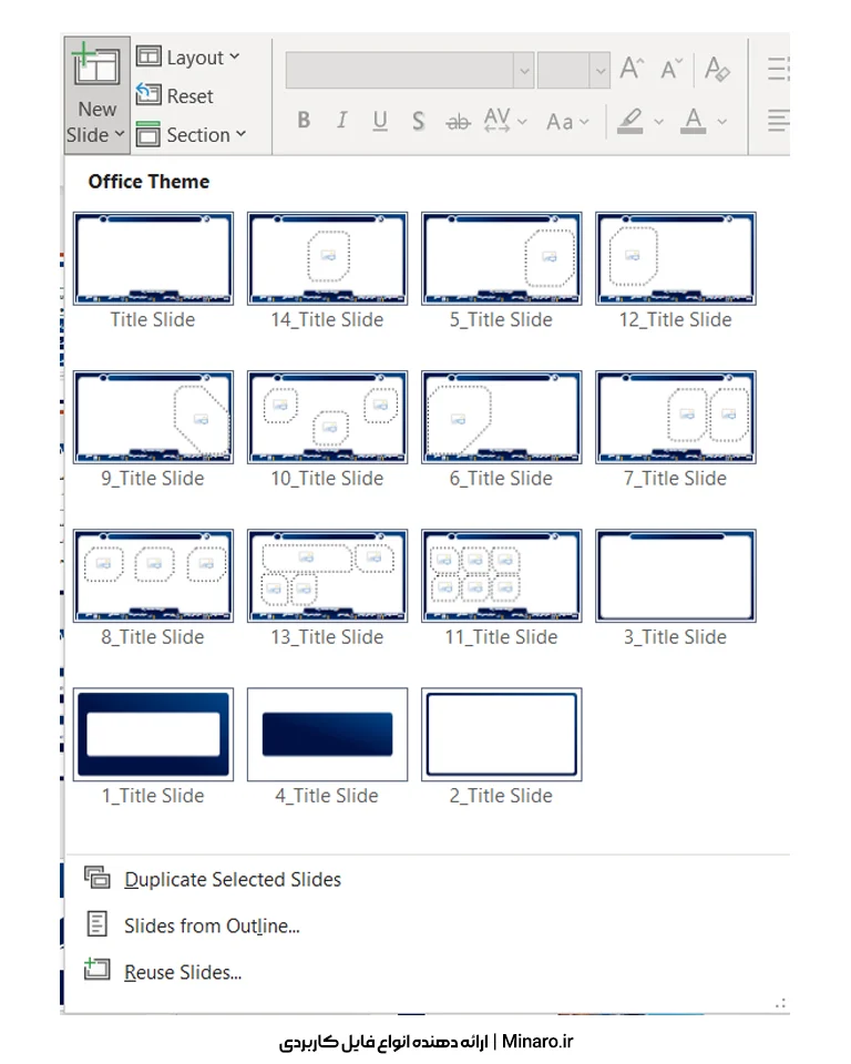 قالب پاورپوینت منودار هوش مصنوعی
