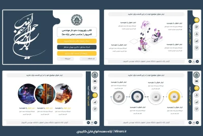 قالب پاورپوینت منودار مهندسی کامیپوتر