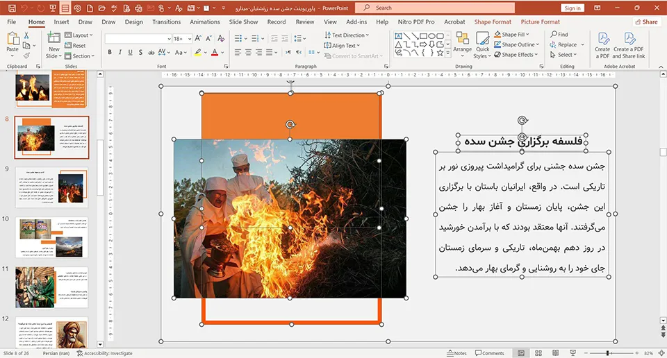 پاورپوینت جشن ایرانی سده