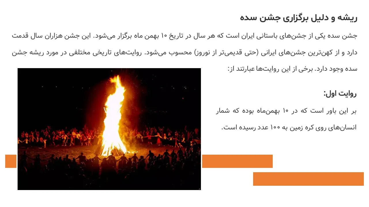 پاورپوینت جشن ایرانی سده