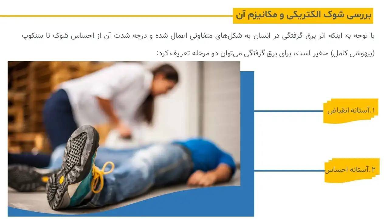 پاورپوینت برق گرفتگی