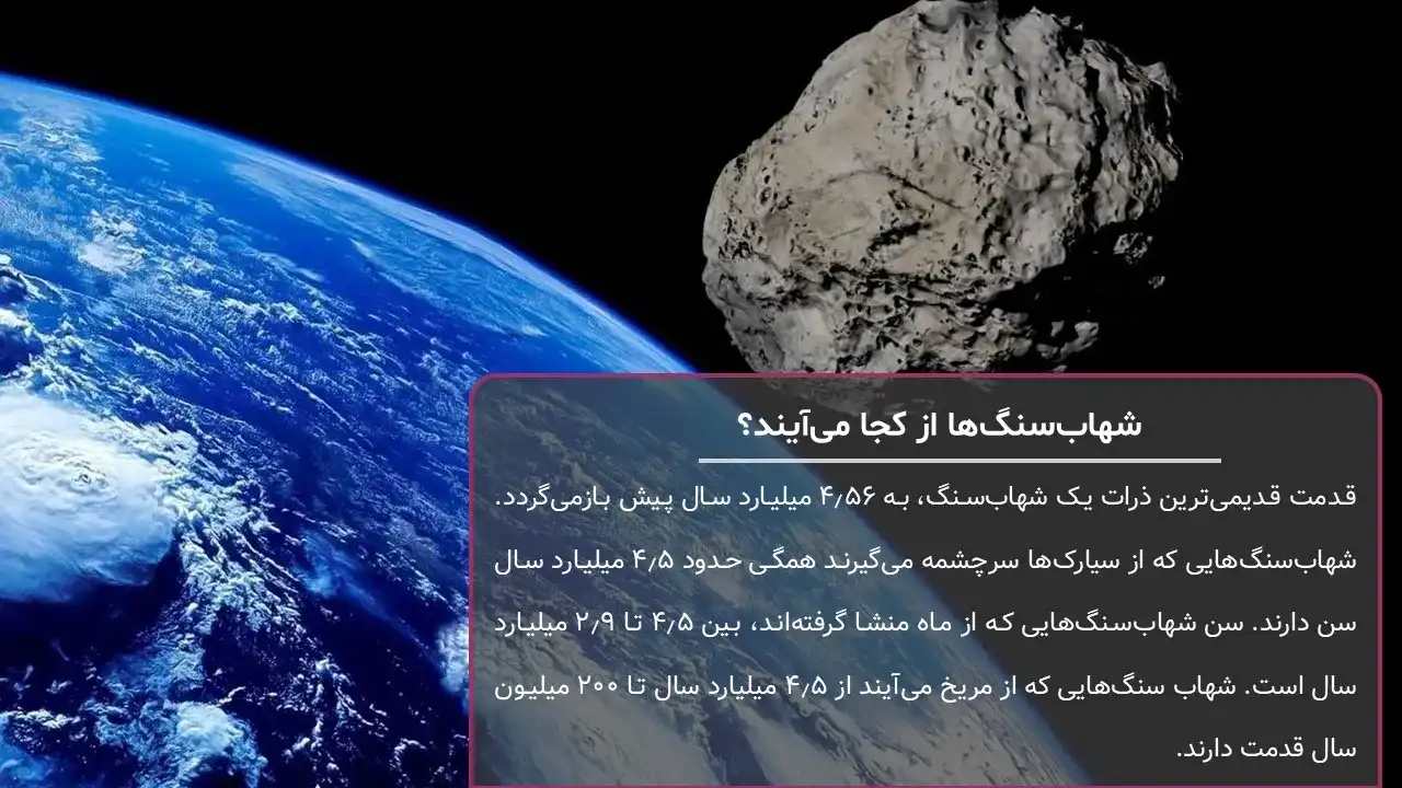 پاورپوینت شهاب سنگ