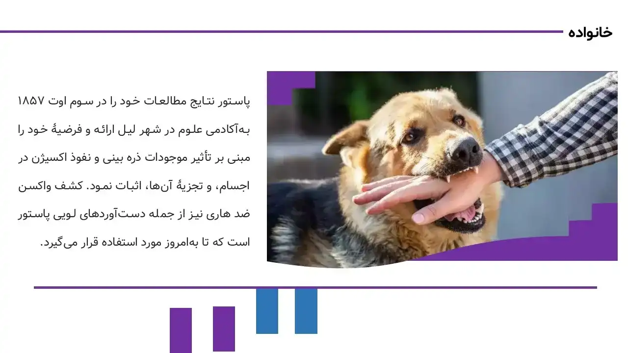 پاورپوینت زندگینامه لویی پاستور