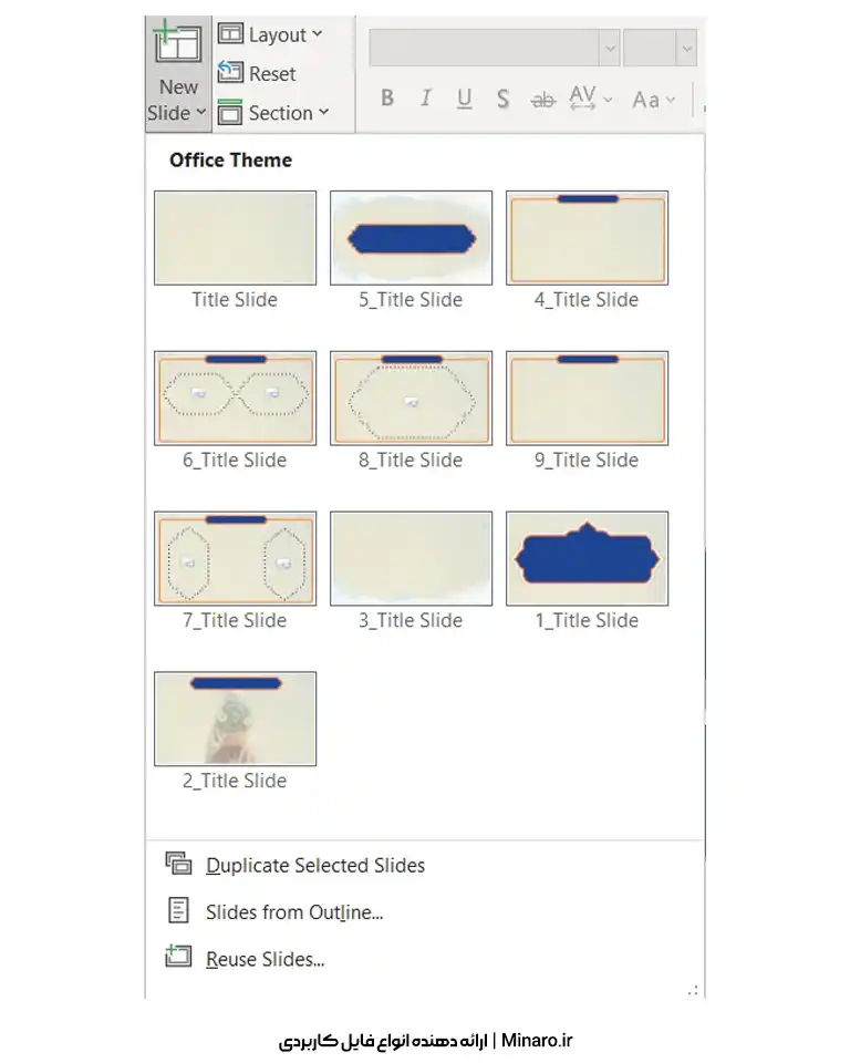 قالب پاورپوینت حجاب و عفاف