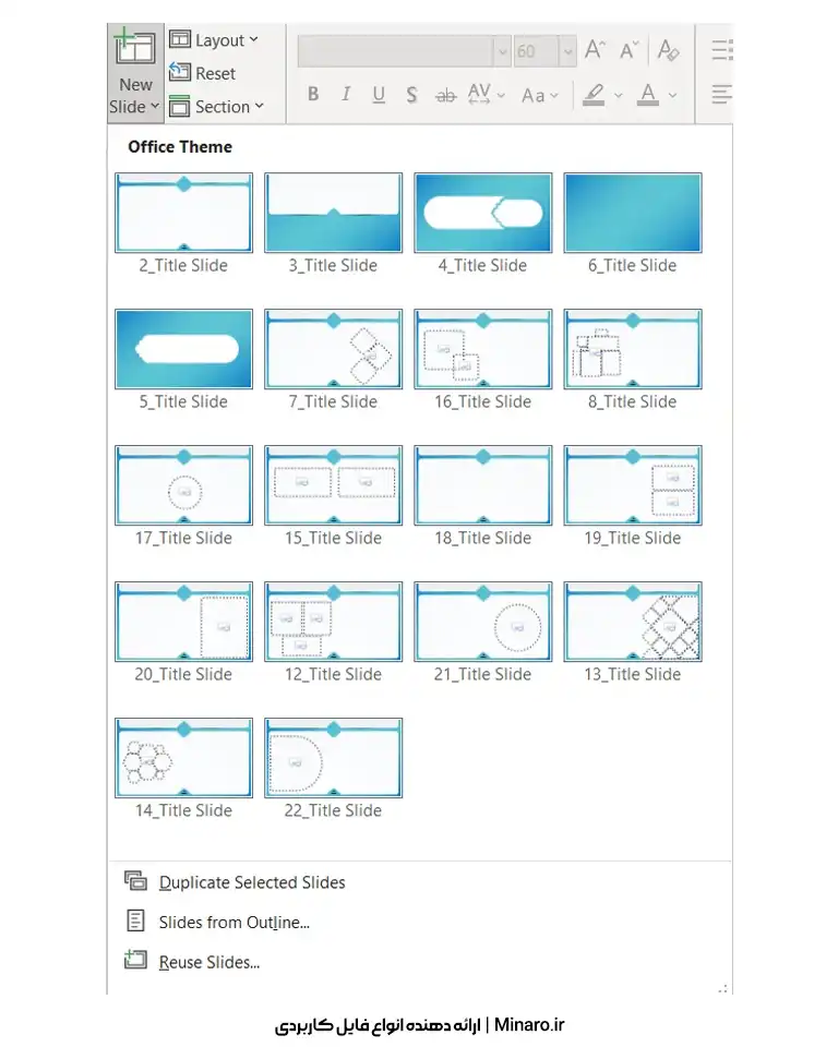 قالب پاورپوینت پایان نامه و پروپوزال علوم انسانی