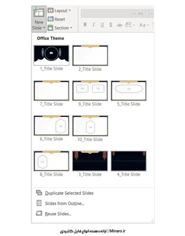 قالب پاورپوینت محرم، تاسوعا، عاشورا