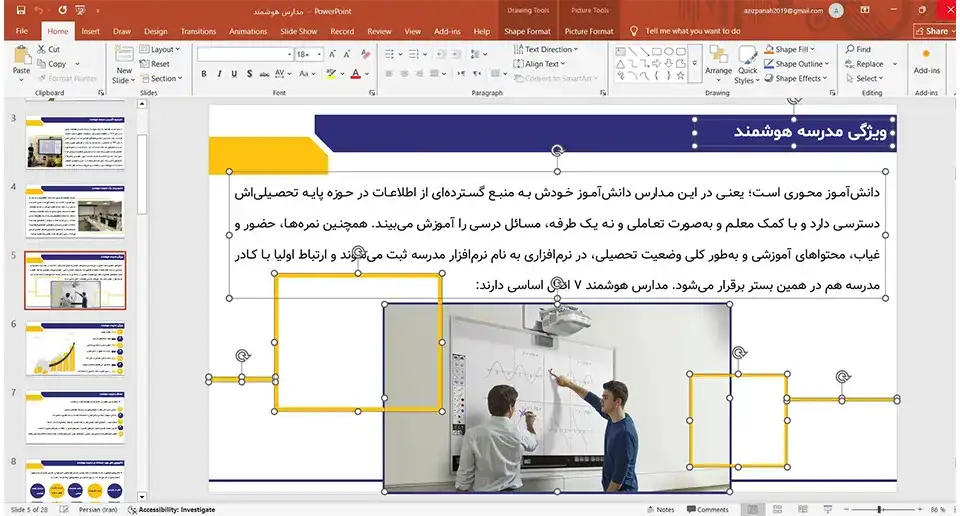 پاورپوینت مدرسه هوشمند