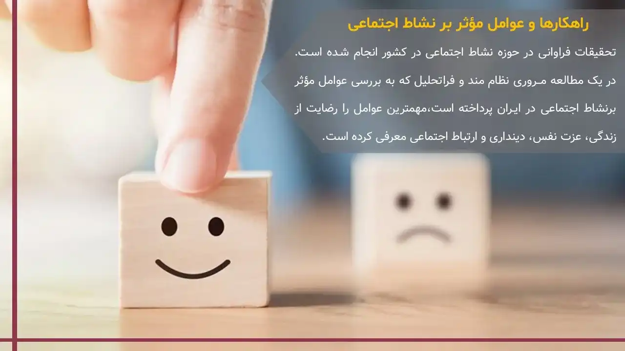 پاورپوینت نشاط اجتماعی (Social vitality PowerPoint)