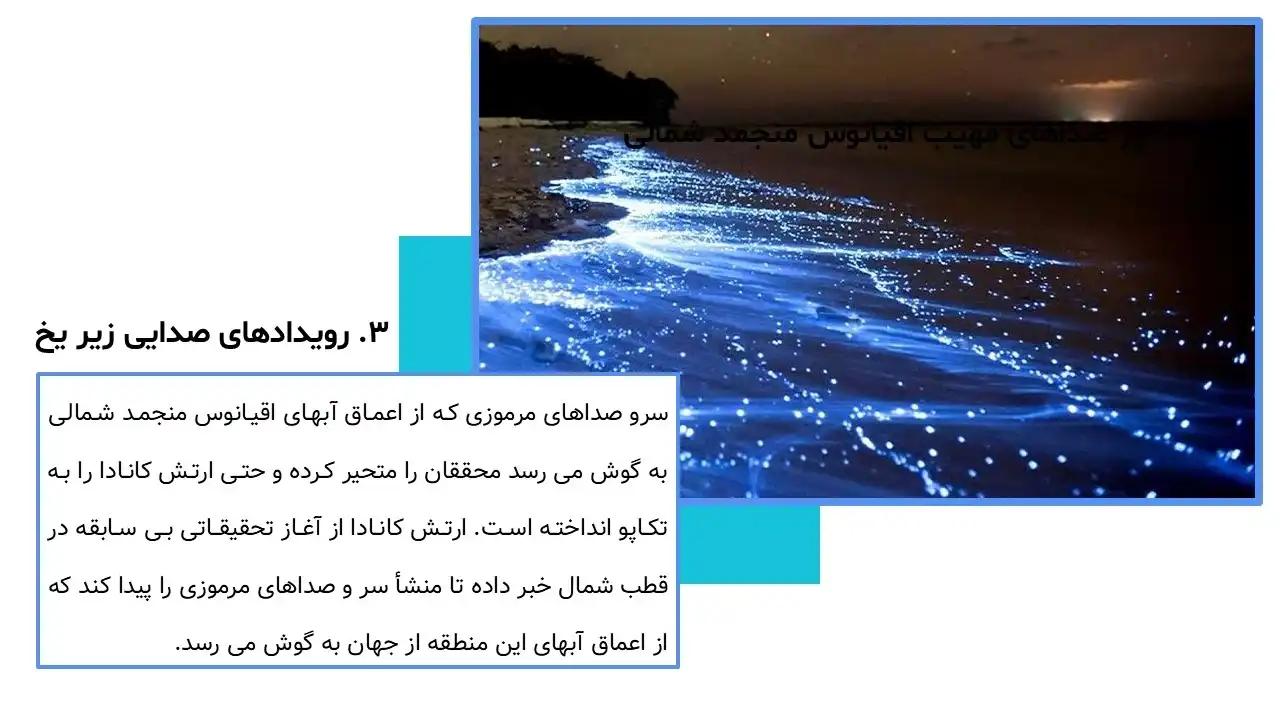 پاورپوینت اقیانوس منجمد شمالی