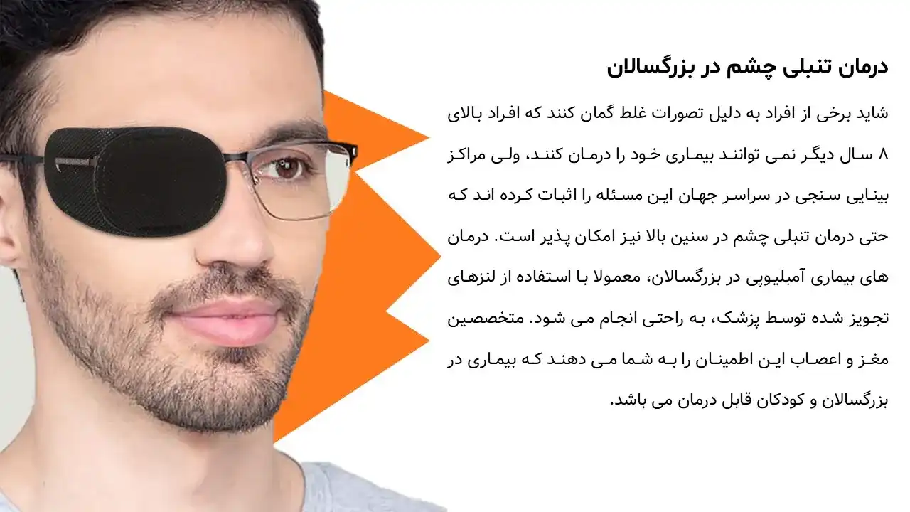 پاورپوینت تنبلی چشم