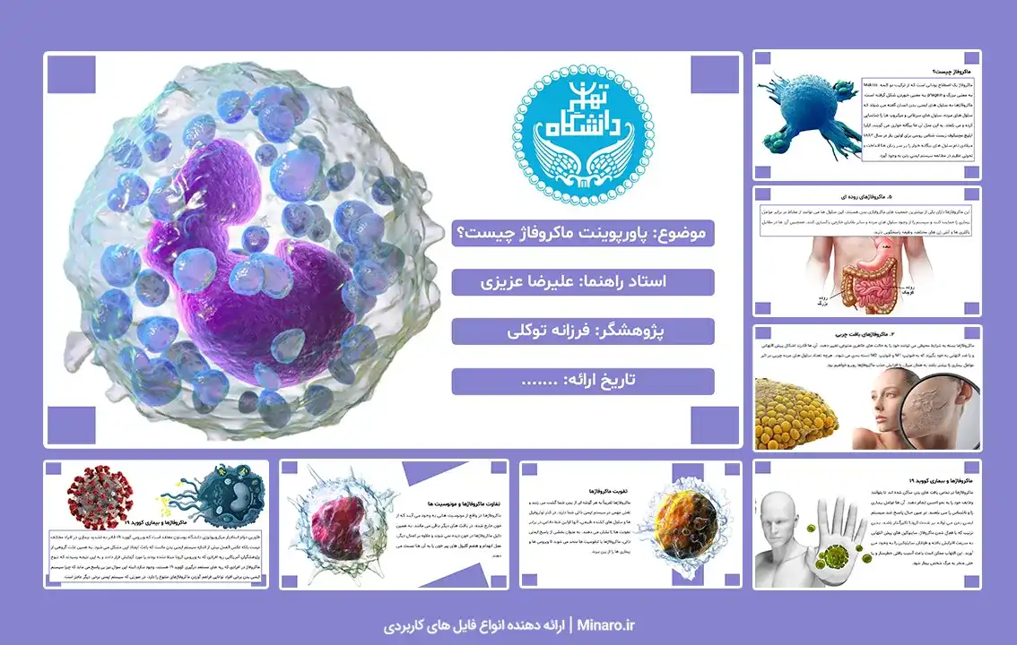 پاورپوینت ماکروفاژ