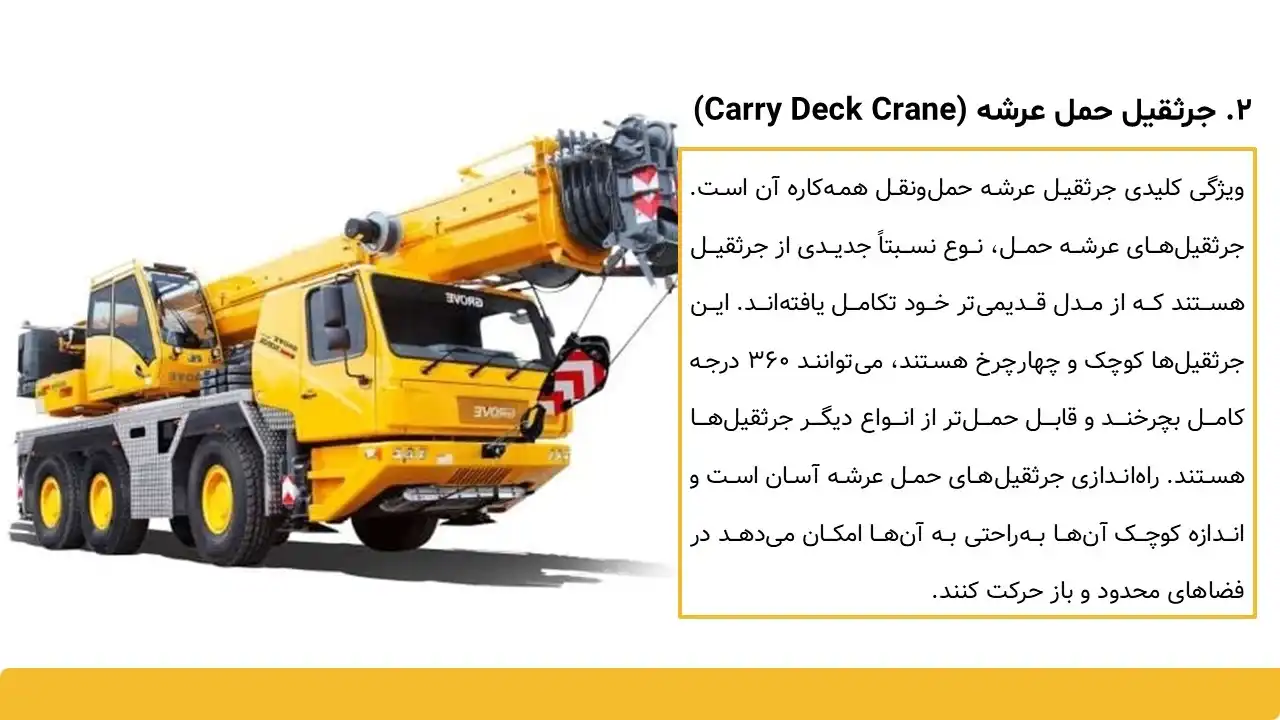 پاورپوینت جرثقیل