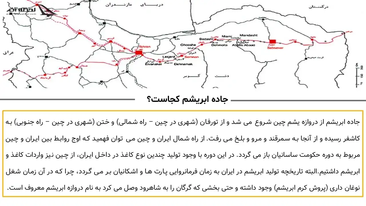 پاورپوینت جاده ابریشم