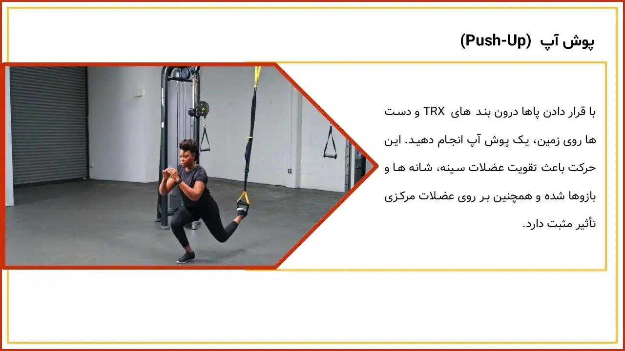 پاورپوینت ورزش تی آر ایکس (TRX)