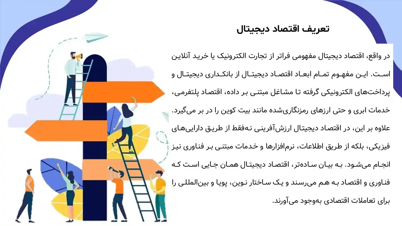 پاورپوینت تاثیر اقتصاد دیجیتال بر بازار کار