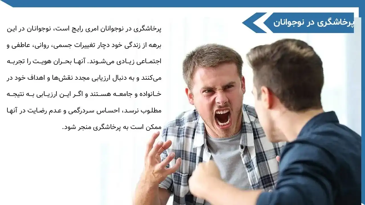 پرخاشگری در نوجوانان
