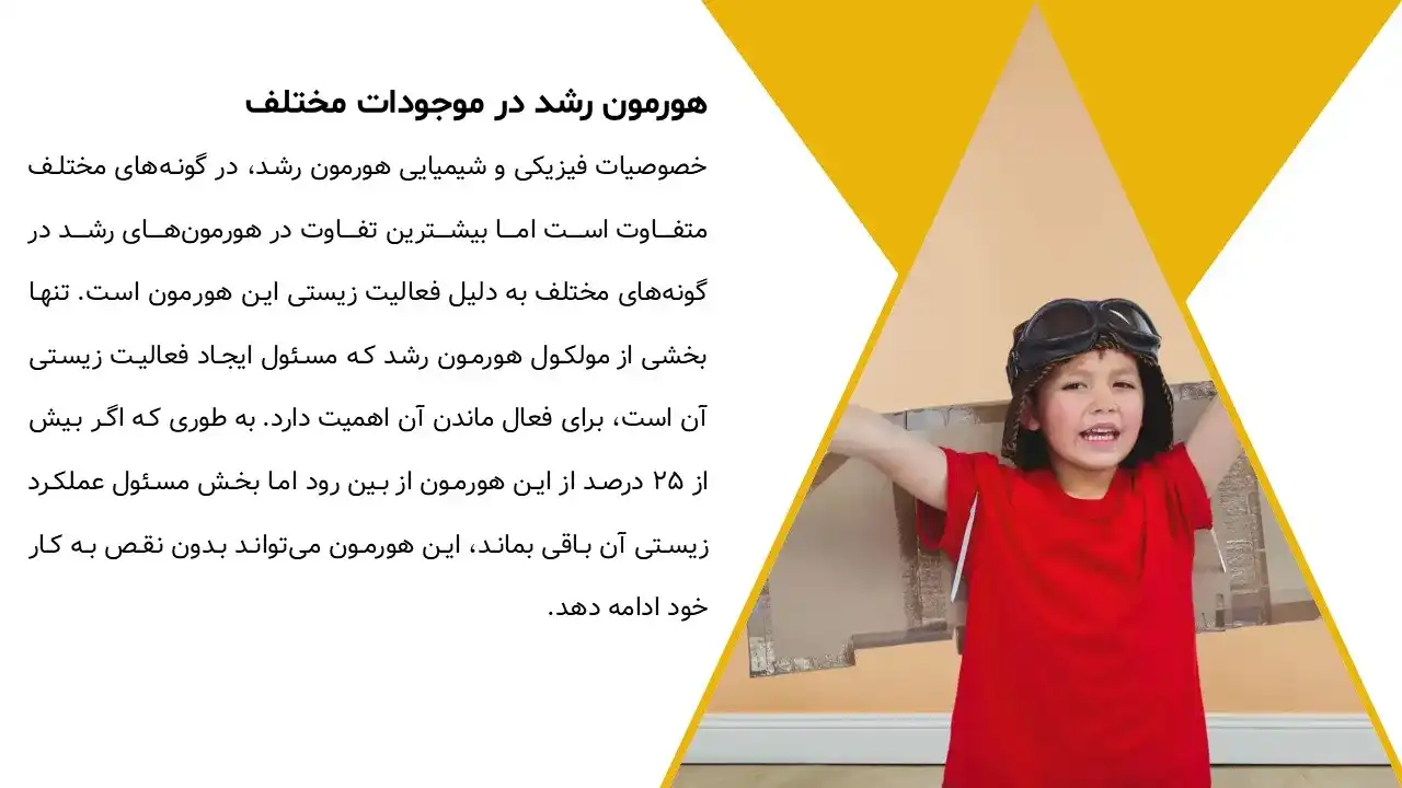 پاورپوینت هورمون رشد
