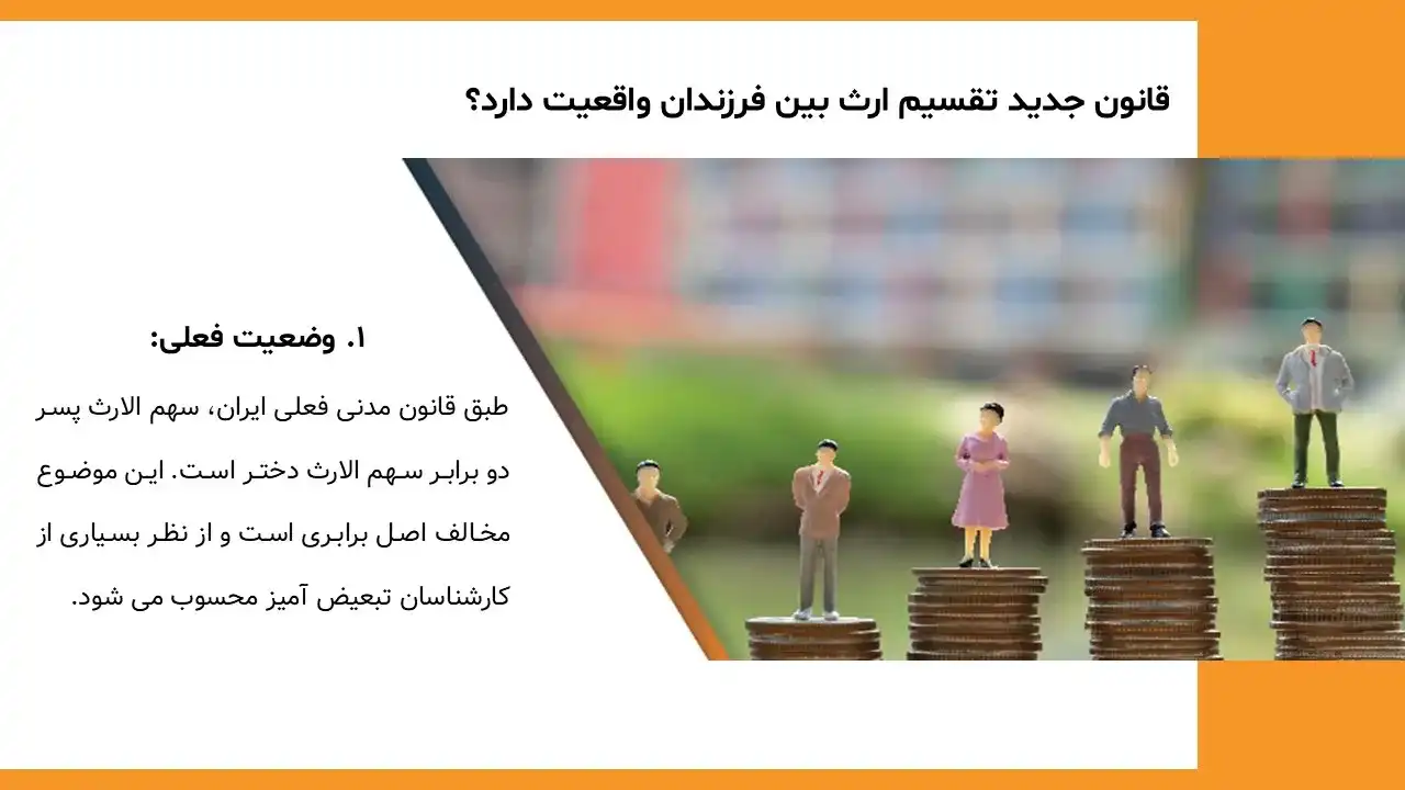 پاورپوینت سهم الارث دختر و پسر
