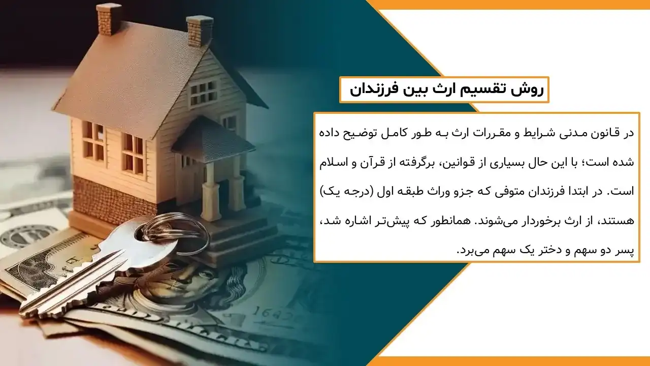 پاورپوینت سهم الارث دختر و پسر