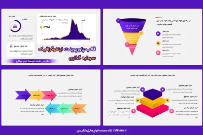 قالب پاورپوینت اینفوگرافیک سرمایه گذاری
