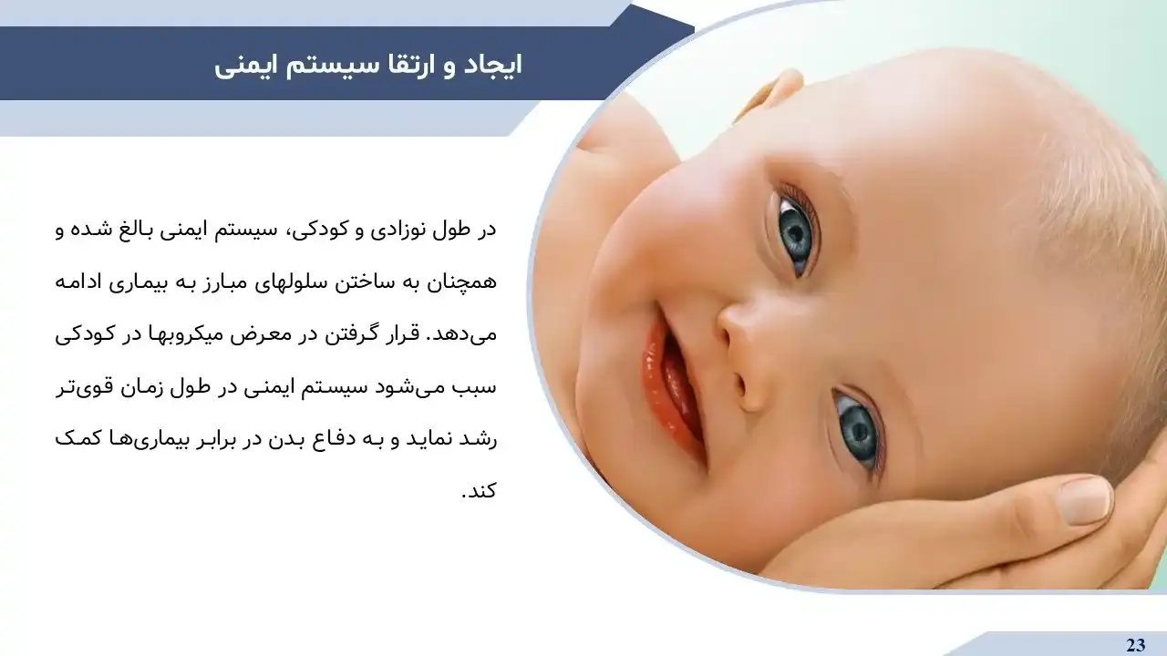 پاورپوینت مکانیسم های دفاعی بدن در برابر بیماری ها