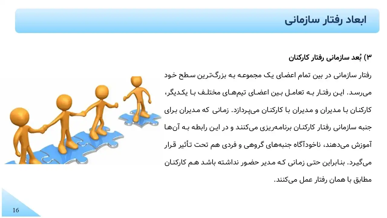 پاورپوینت رفتار سازمانی