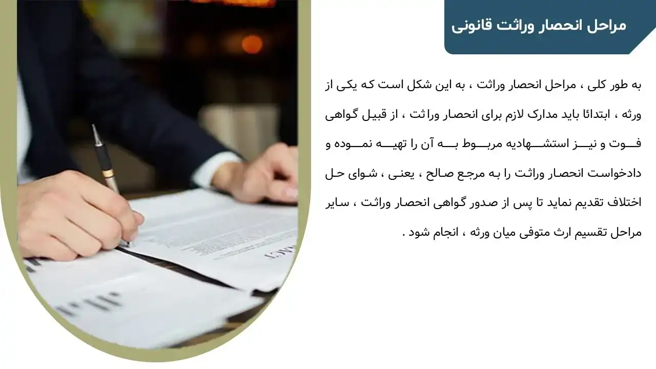 پاورپوینت انحصار وراثت