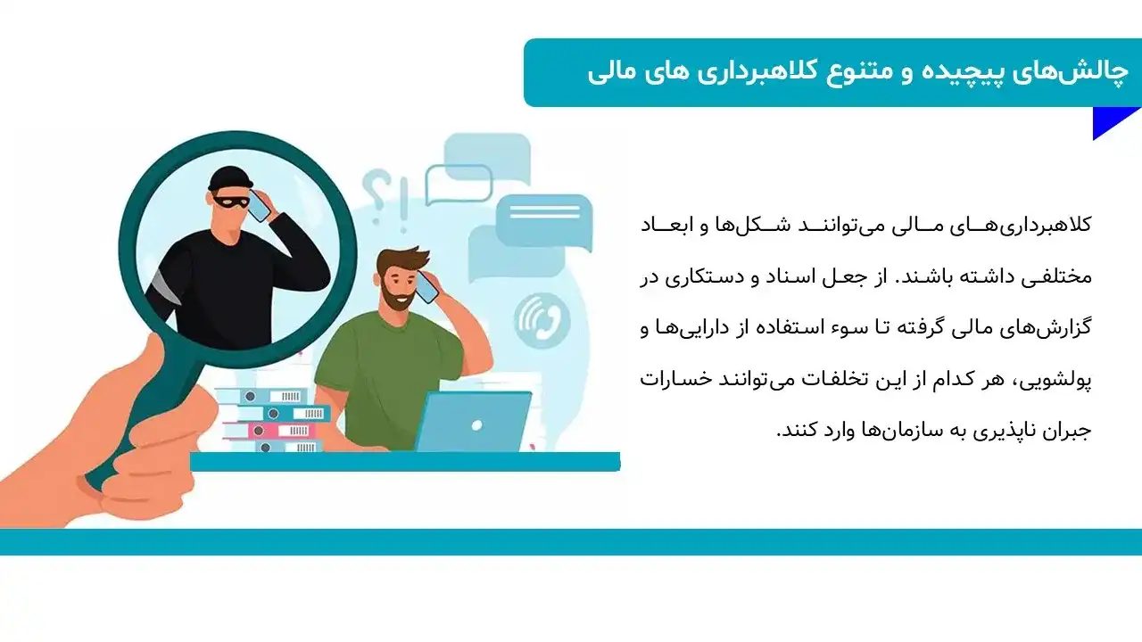 پاورپوینت جلوگیری از کلاهبرداری در حسابداری