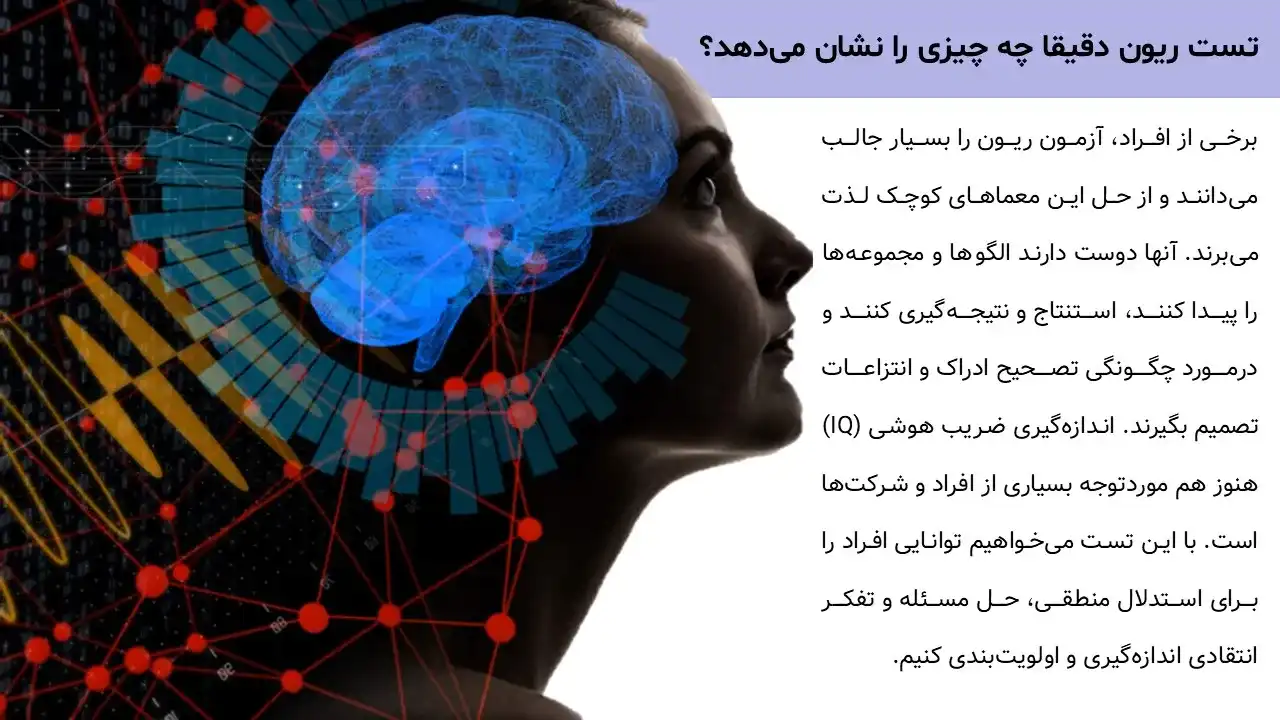 پاورپوینت تست هوش ریون