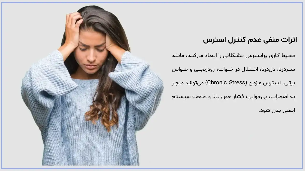 پاورپوینت مدیریت استرس در محیط کار
