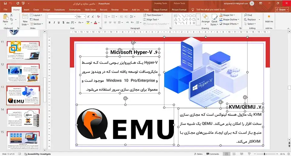پاورپوینت ماشین مجازی و انواع آن
