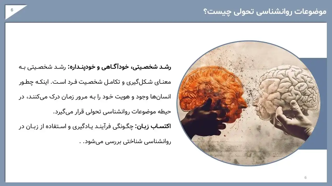 developmental-psychology-powerpoint-06 پاورپوینت روانشناسی تحولی
