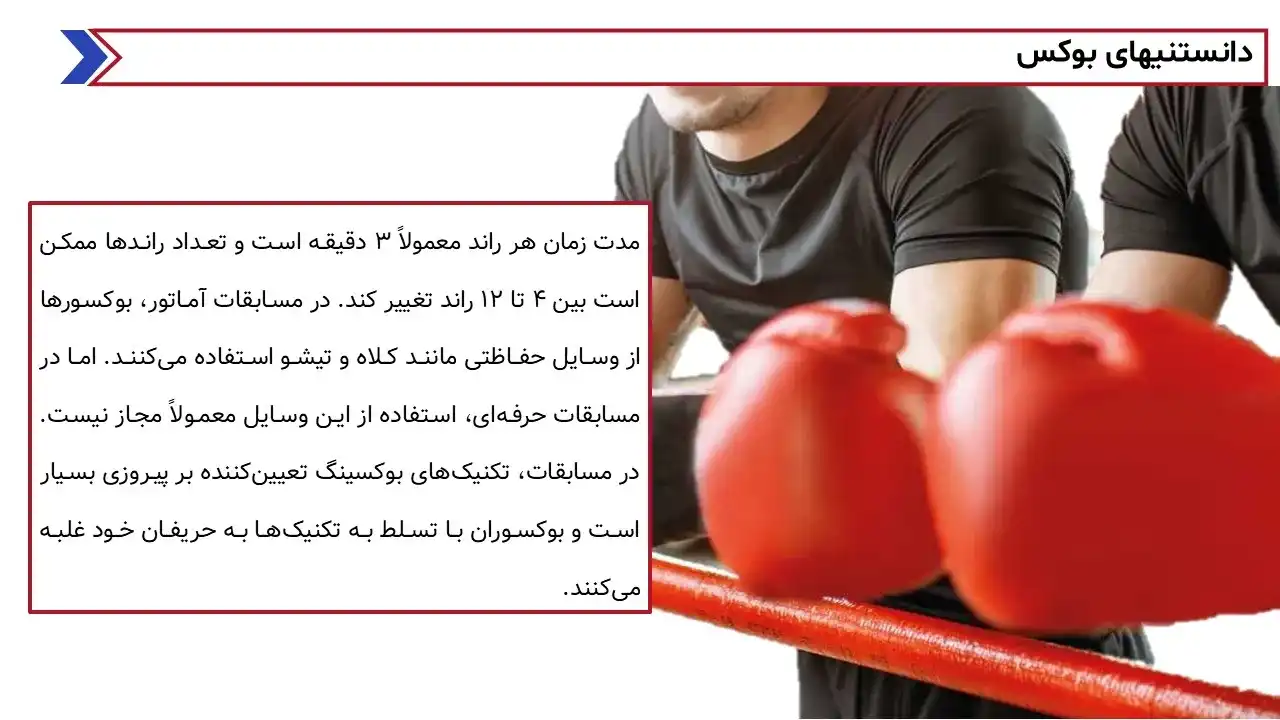 پاورپوینت ورزش بوکس