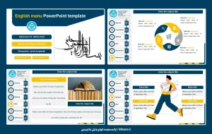 قالب پاورپوینت زبان انگلیسی طرح پرزی