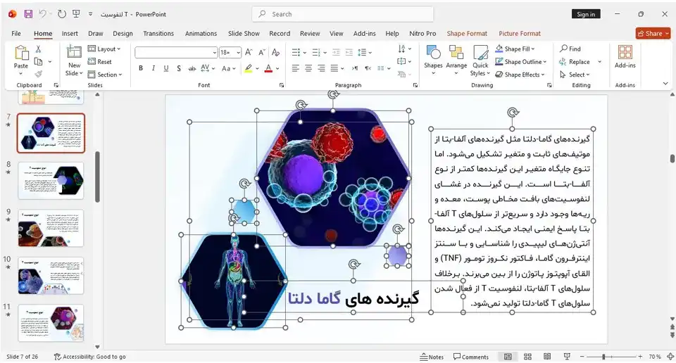 lymphocyte-t-powerpoint-02 پاورپوینت لنفوسیتT