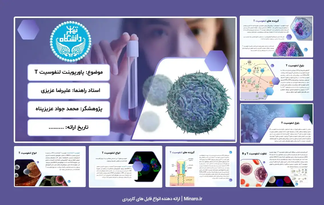 پاورپوینت لنفوسیتT