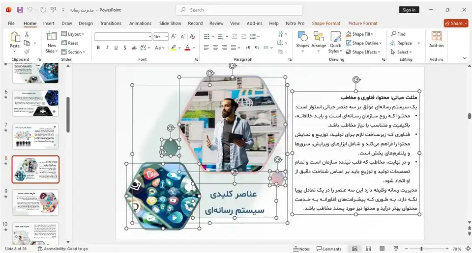 media-management-powerpoint-02 پاورپوینت مدیریت رسانه