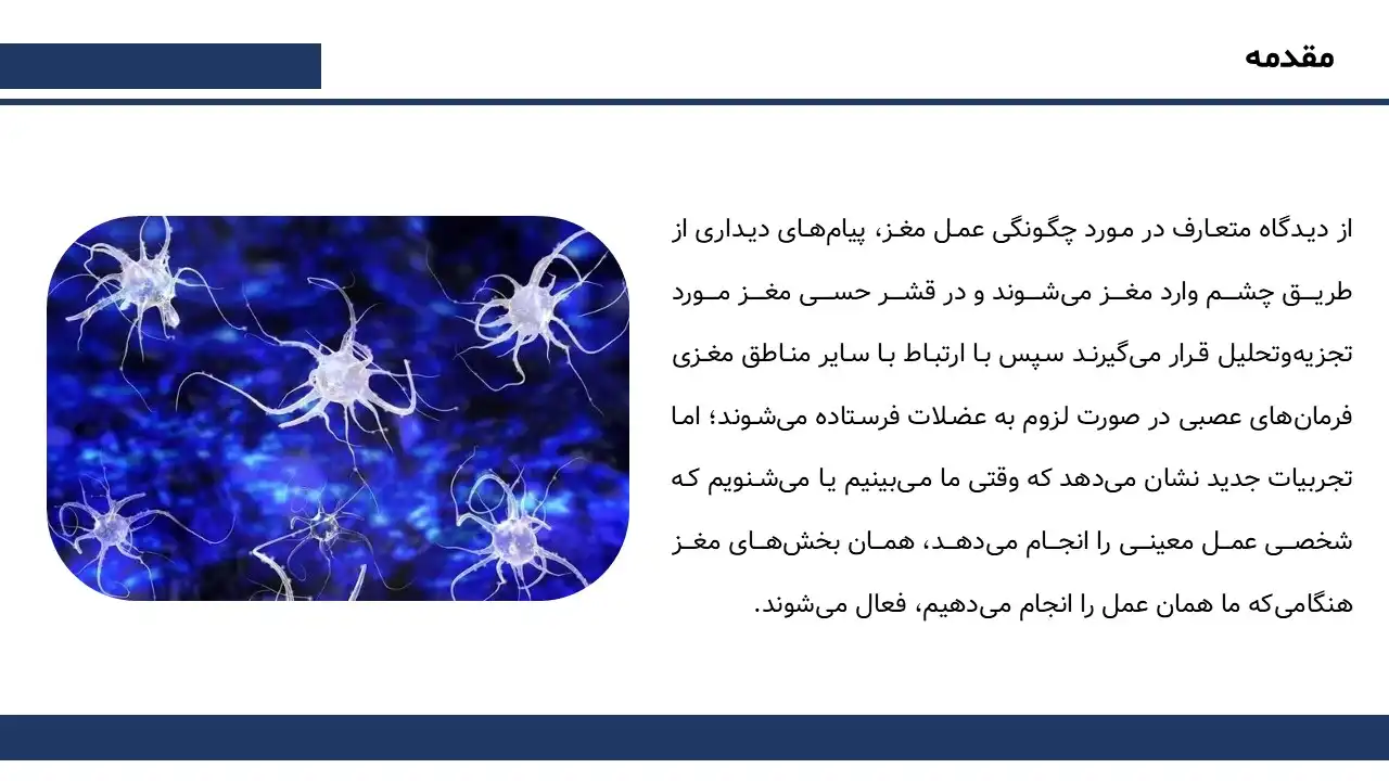 پاورپوینت نورون های آینه ای