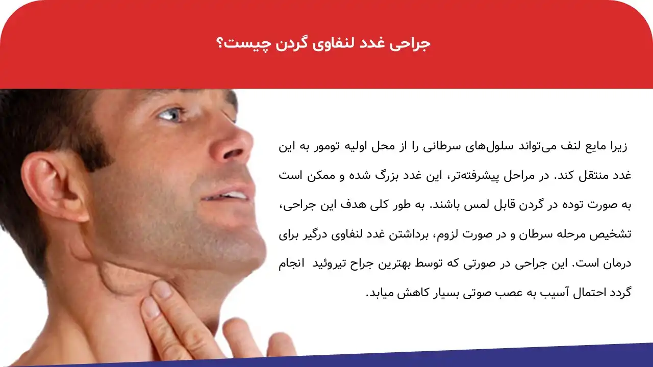 پاورپوینت جراحی غدد لنفاوی گردن