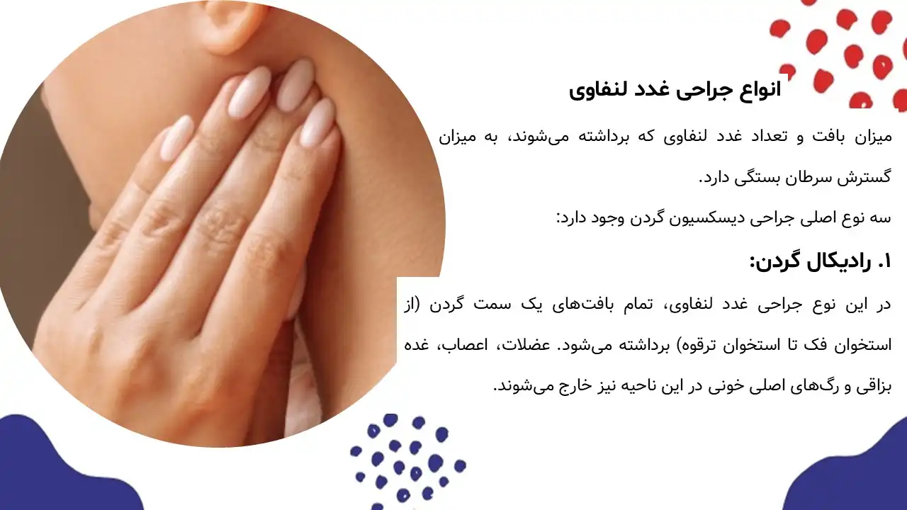 پاورپوینت جراحی غدد لنفاوی گردن