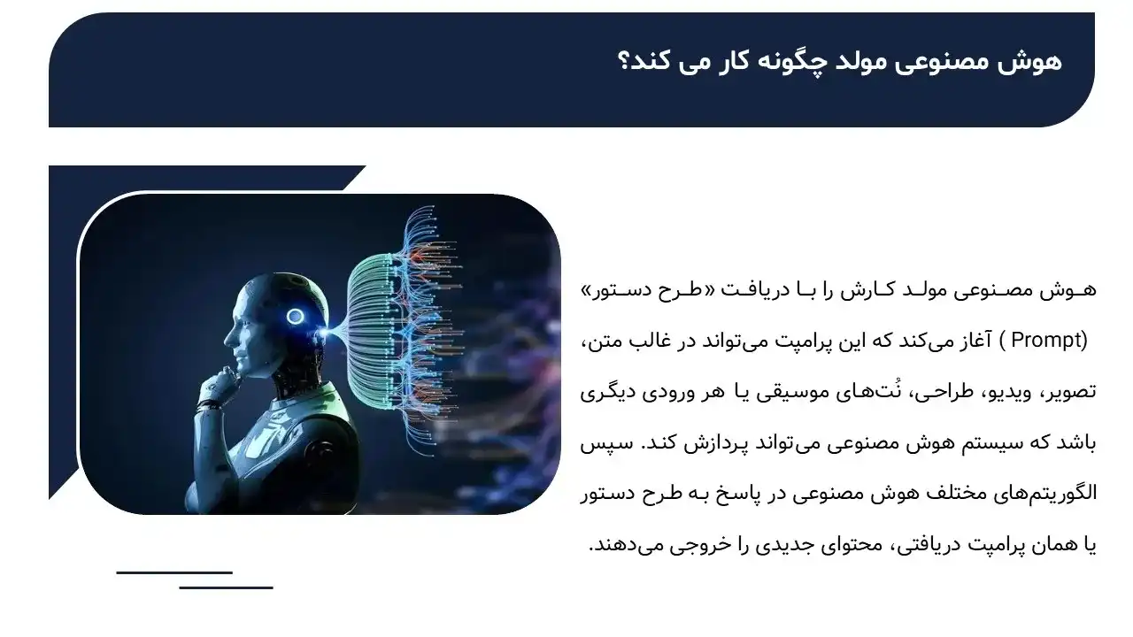 پاورپوینت هوش مصنوعی مولد