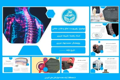 پاورپوینت نخاع و طناب نخاعی