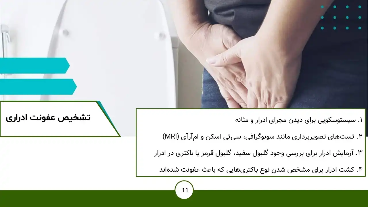 پاورپوینت عفونت ادراری