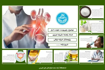 پاورپوینت عفونت ادراری