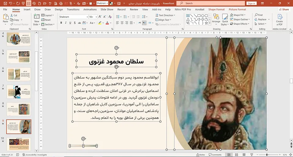 پاورپوینت سلسله غزنویان