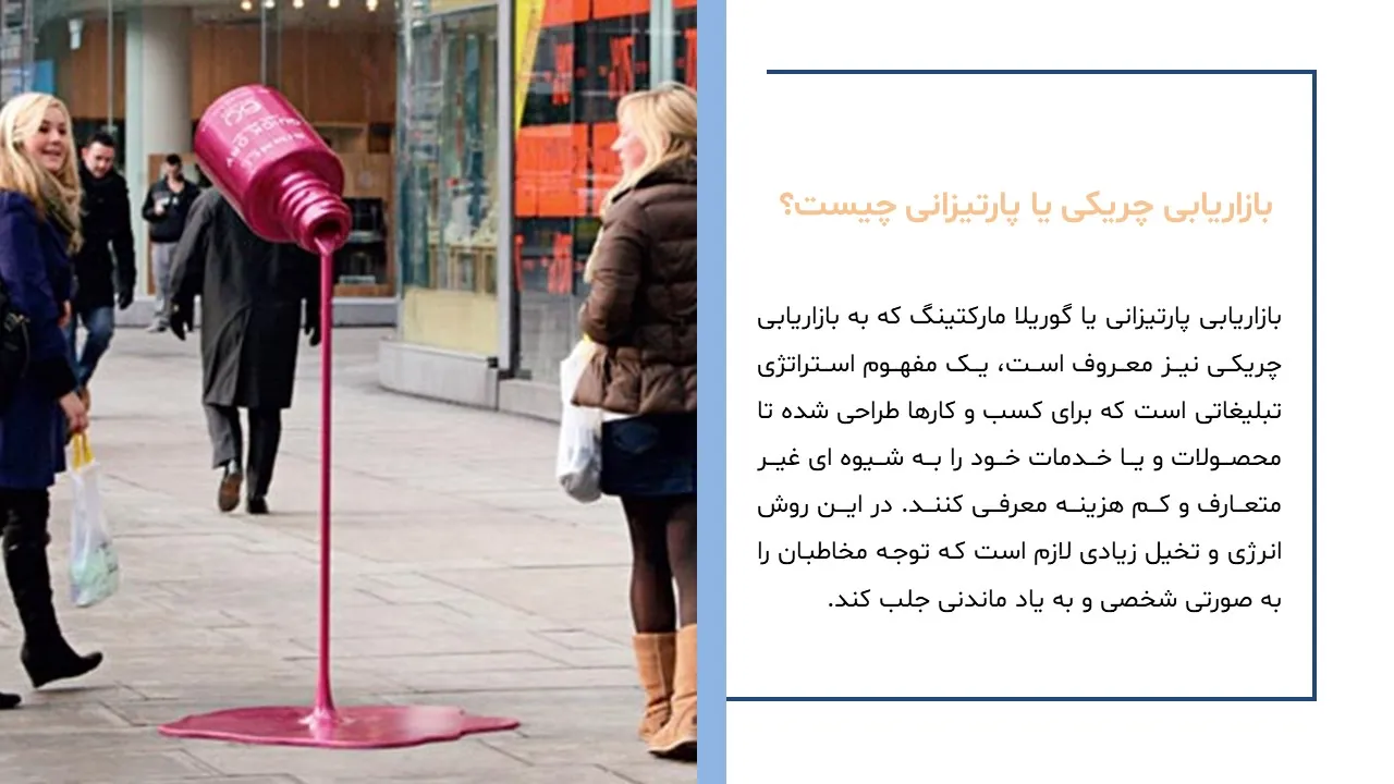پاورپوینت بازاریابی چریکی