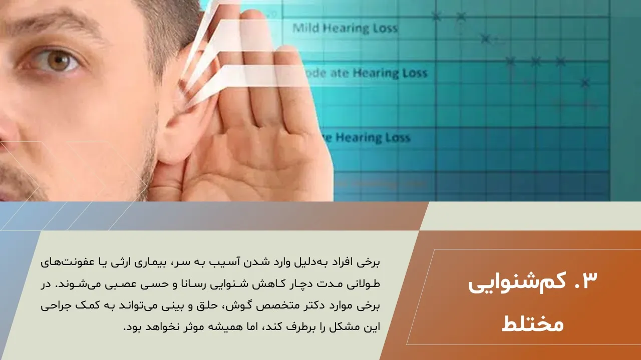 hearing-loss-deafness-powerpoint-08 پاورپوینت کم شنوایی و ناشنوایی